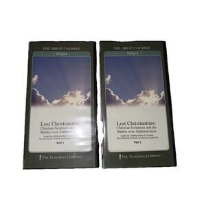 Great Courses Lost Christianities Scriptures & Authentication Part 1/2 Guidebook